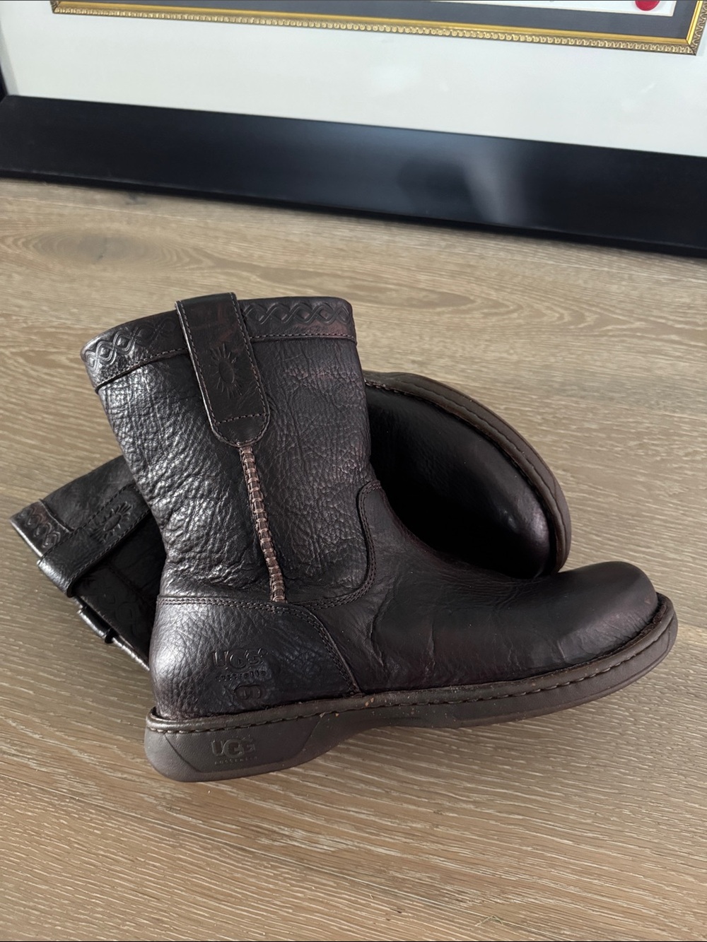 UGG AustraliaModel: Newbreak Mid-Calf Biker Boot (Style #3036)